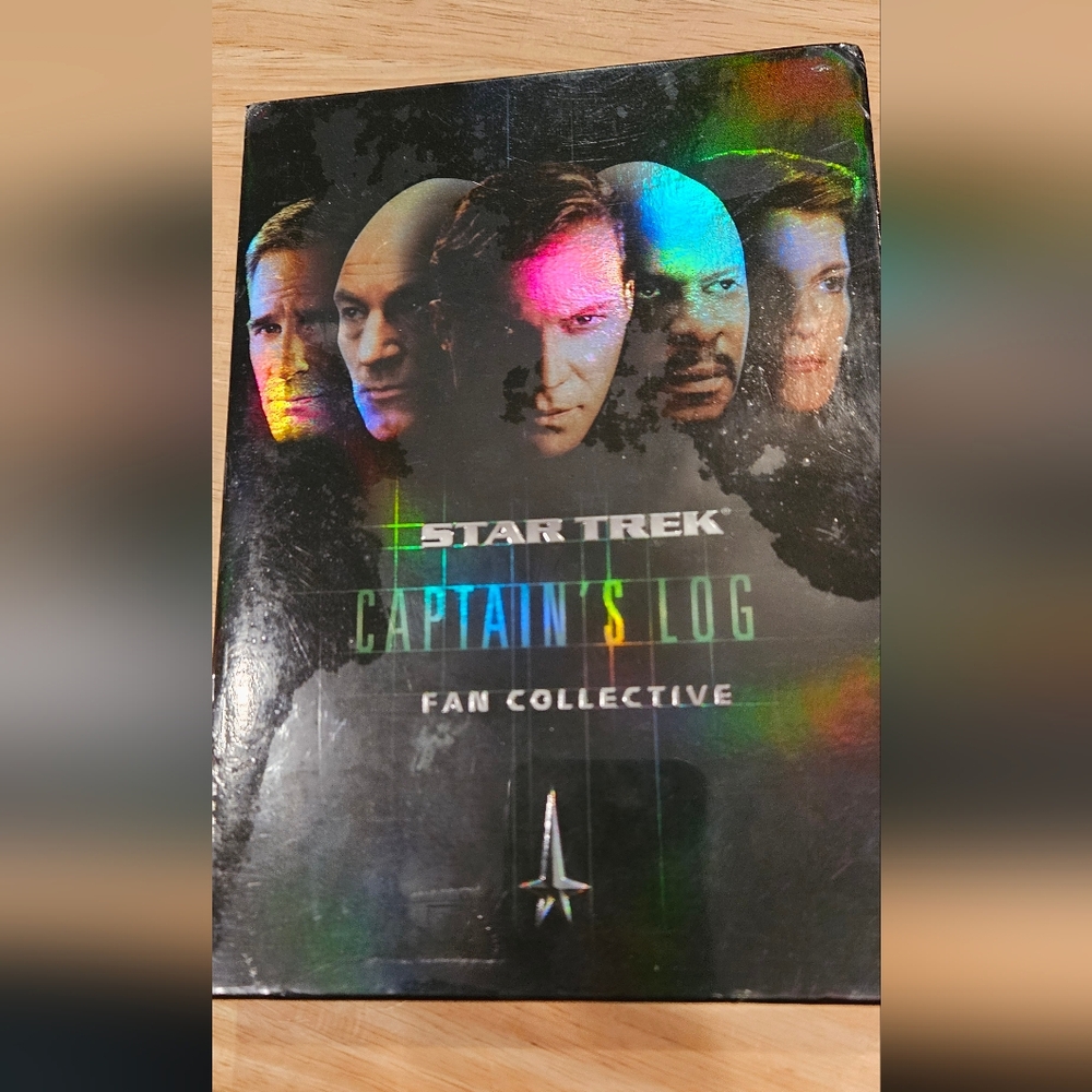 STAR TREK CAPTAINS LOG 5 DISK FAN COLLECTIVE